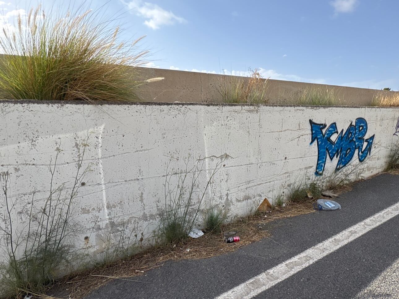 Imagen de una de las carreteras de la isla que dependen del Consell