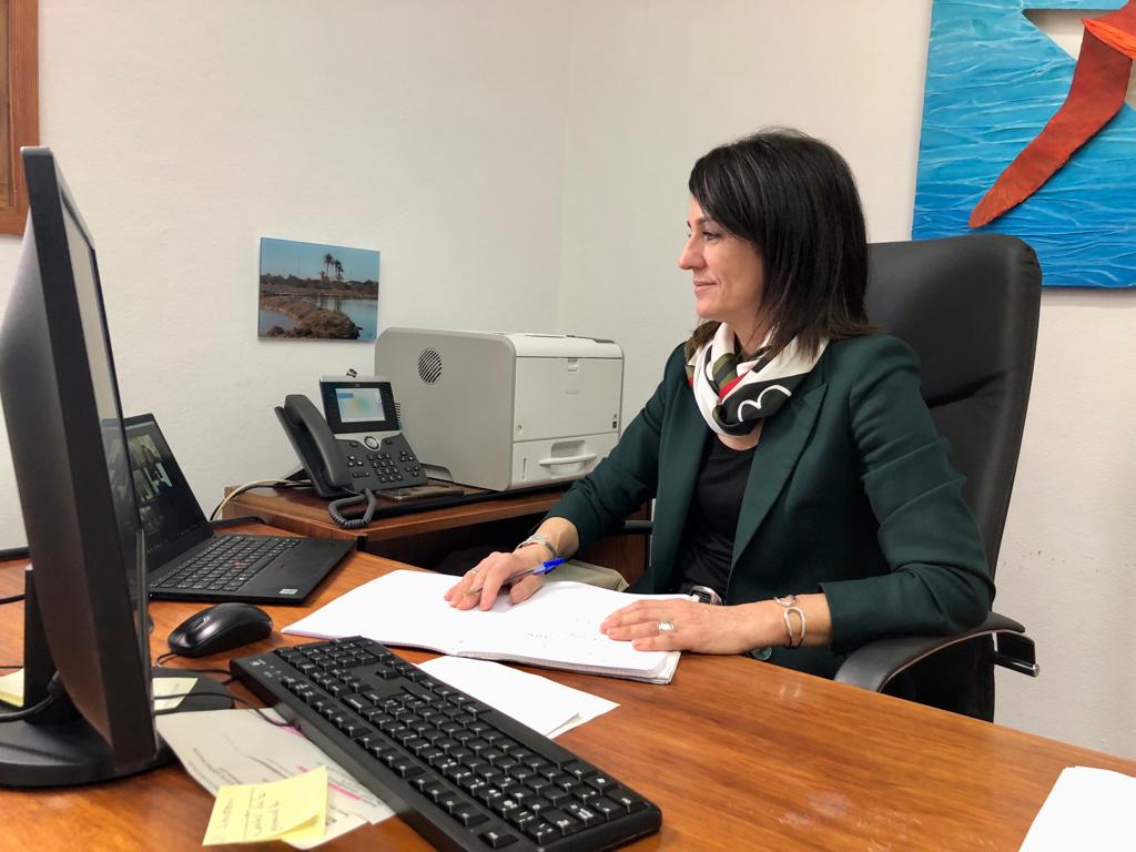 La presidenta del Consell, en su reunión con el Govern