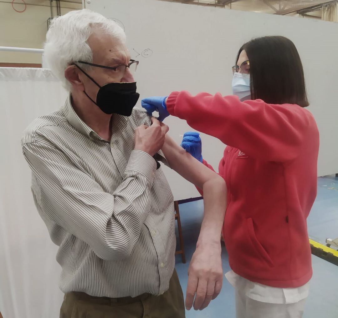 Prosigue la vacunación en Campos Góticos y en la provincia