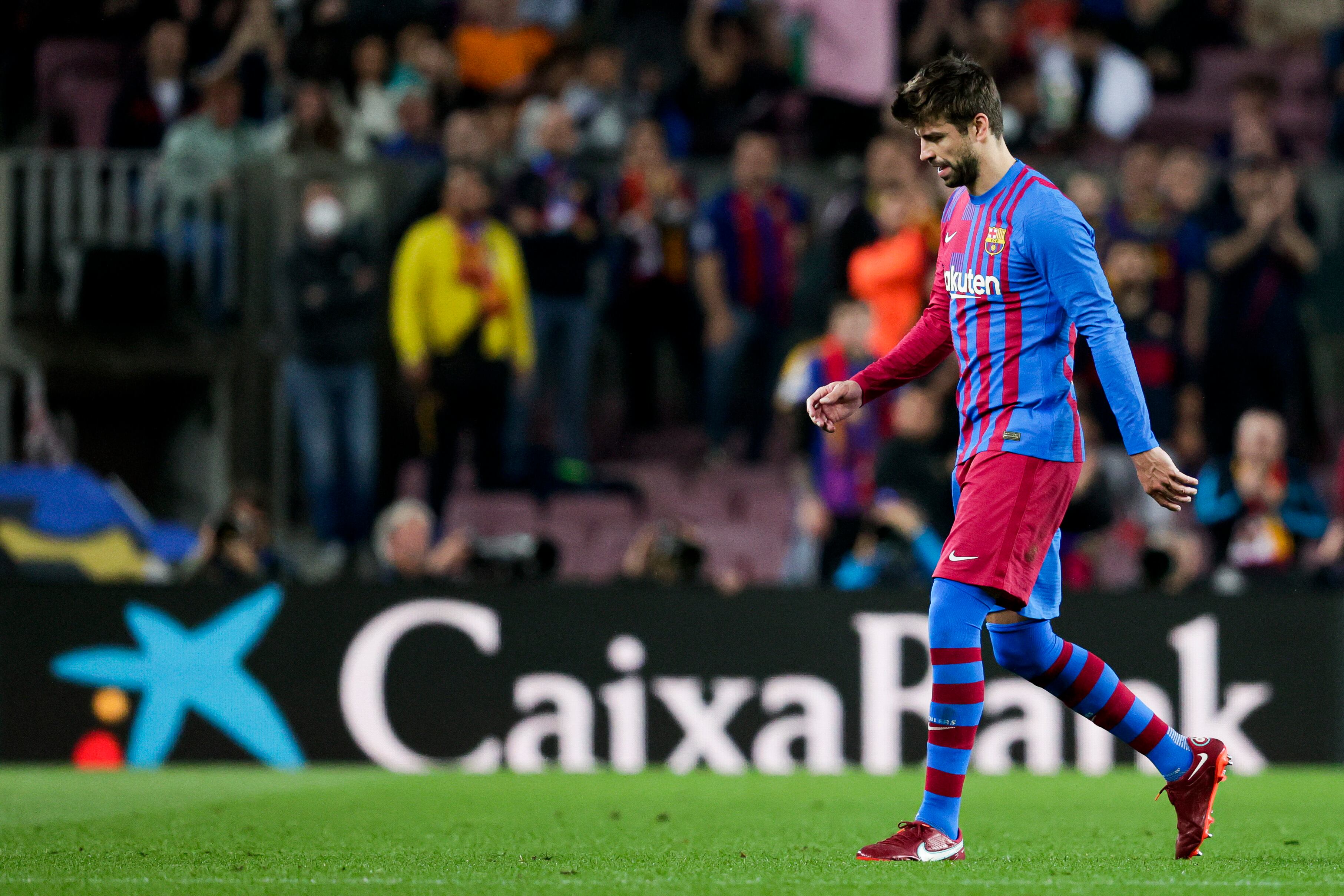 Gerard Piqué, durante un partido de LaLiga en el Camp Nou (Photo by David S. Bustamante/Soccrates/Getty Images)