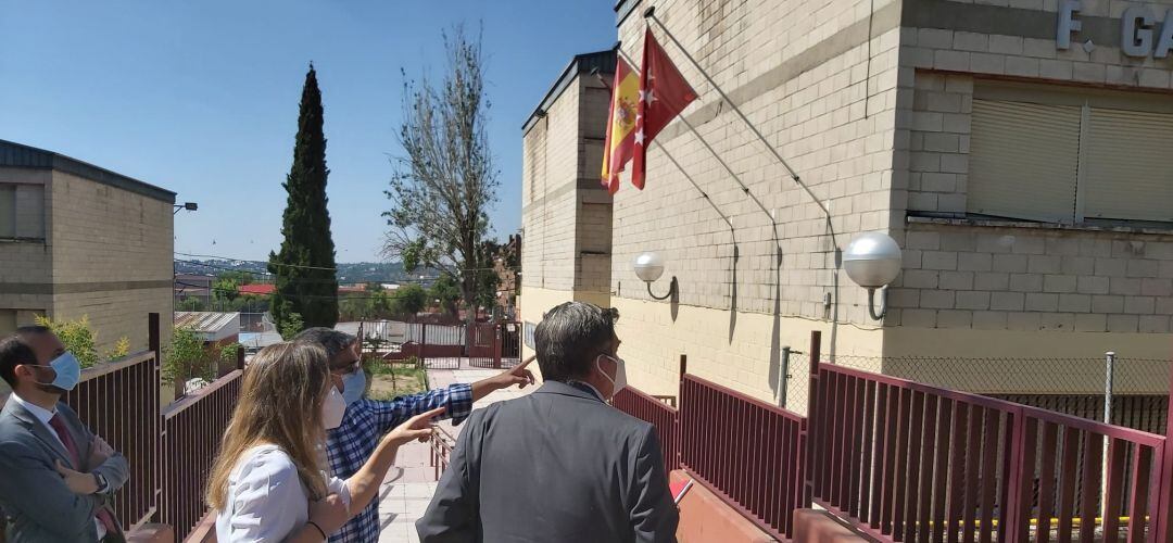 Visita institucional al centro educativo