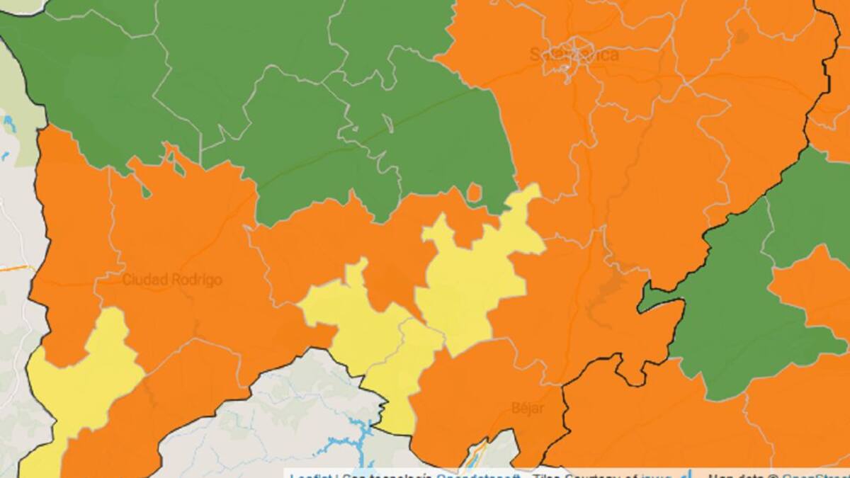 Toda la provincia, salvo la zona de San José de Salamanca, y Béjar, mejoran las cifras del coronavirus