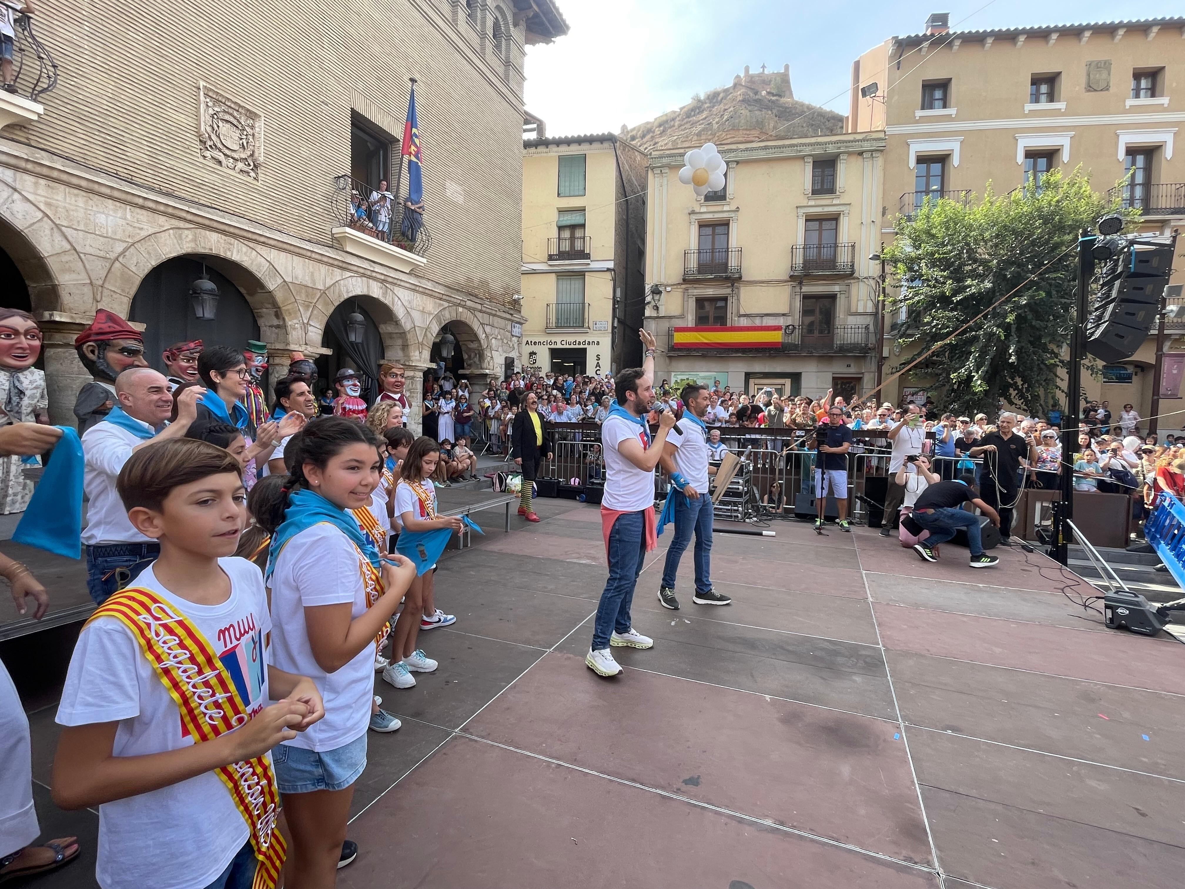 Chupinazo infantil en Monzón