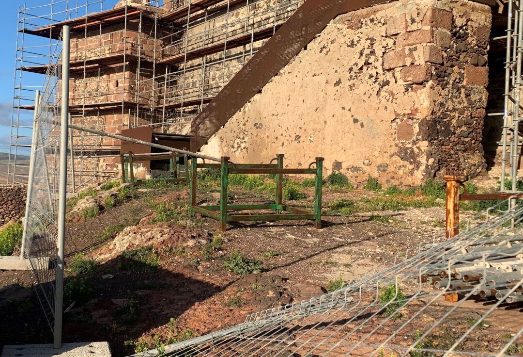 Castillo de Santa Bárbara en Teguise.