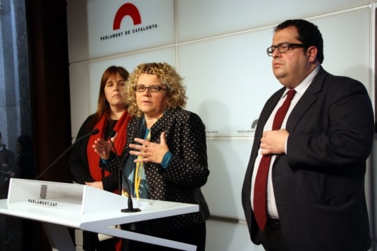 Núria Ventura Marina Geli i Joan Ignasi Elena