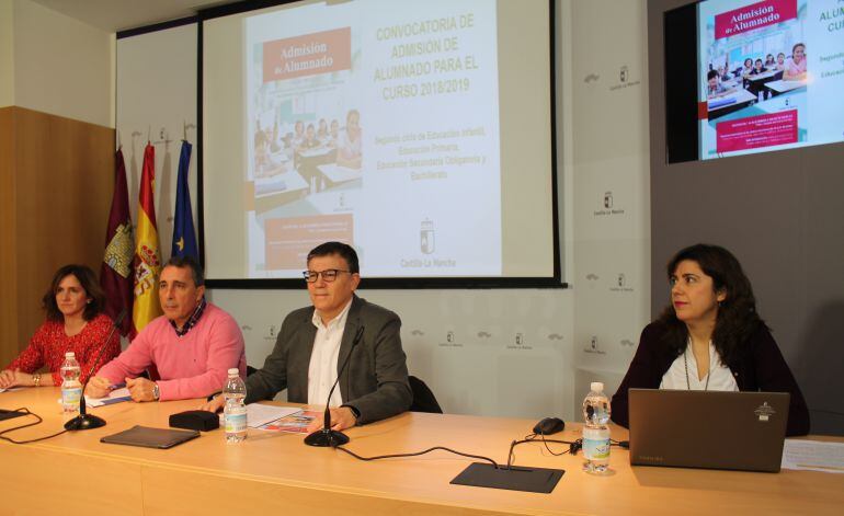 Los datos del curso escolar que viene se han dado en una rueda de prensa en la Delegación de la Junta