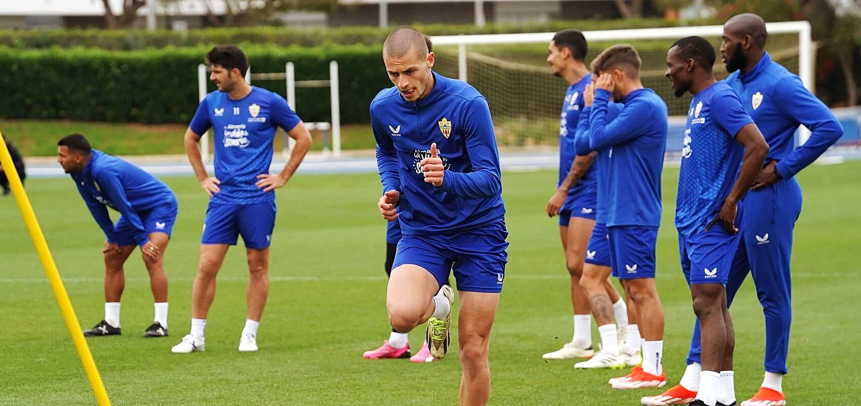 Los canteranos del Almería han recuperado la ilusión.