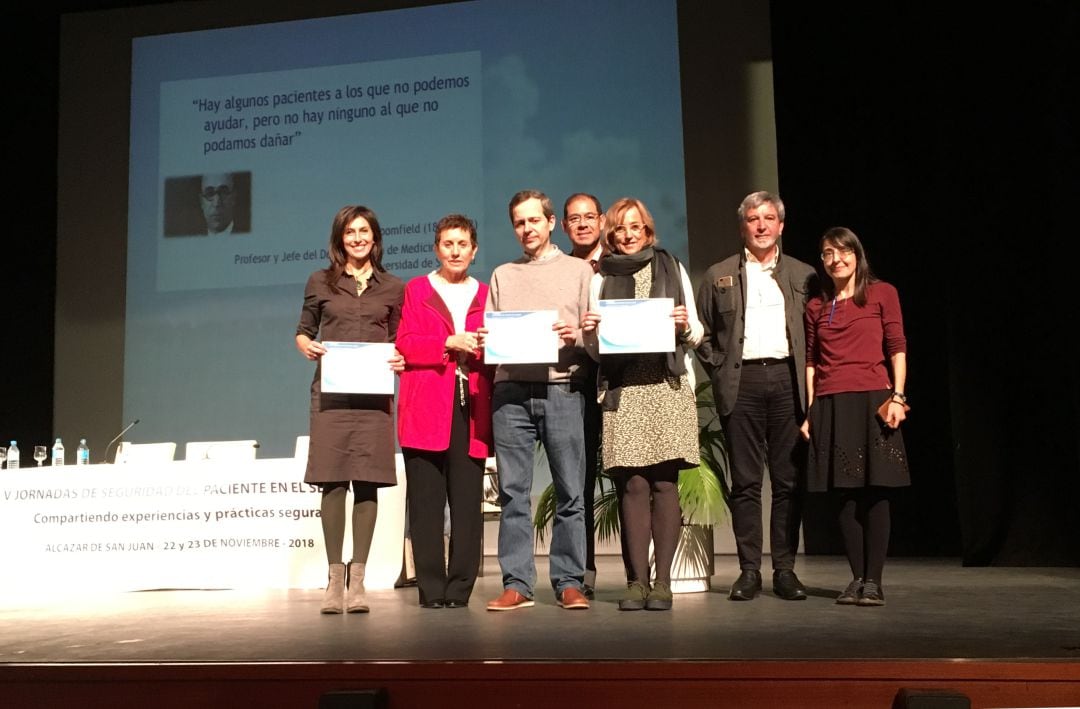 Galardón equipo de Informática del Hospital de Guadalajara