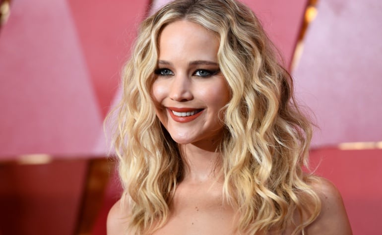 Jennifer Lawrence en la gala de los Oscar 2018