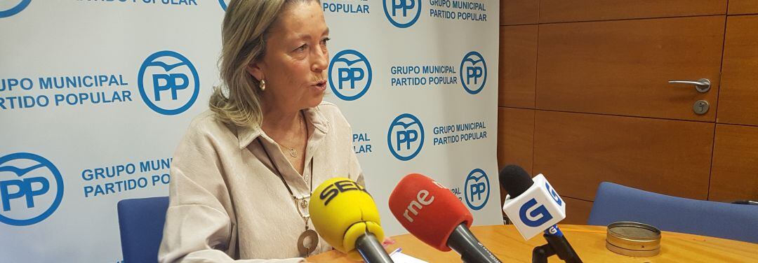 Rosa Gallego, portavoz del PP