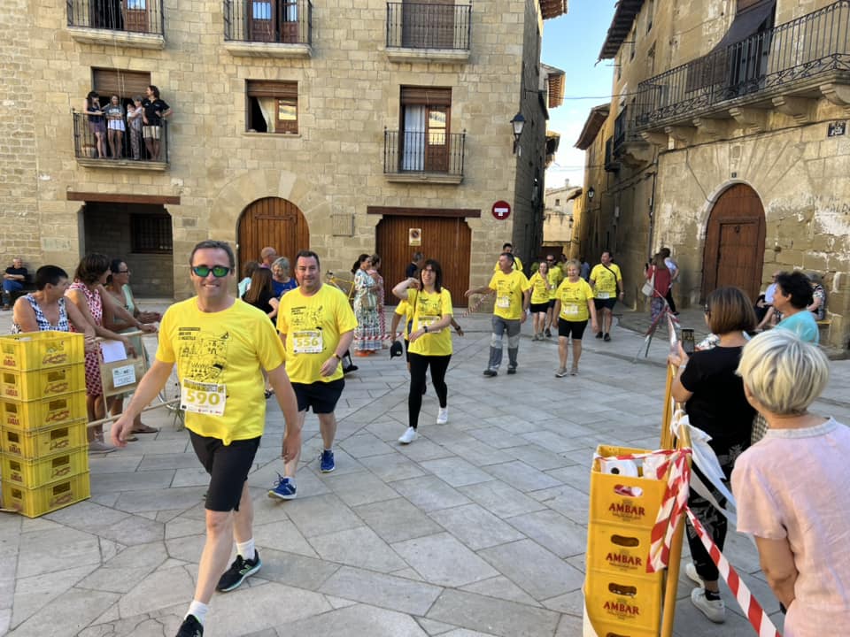 Llegada de participantes en la edición pasada/ José Luis G. Torrea