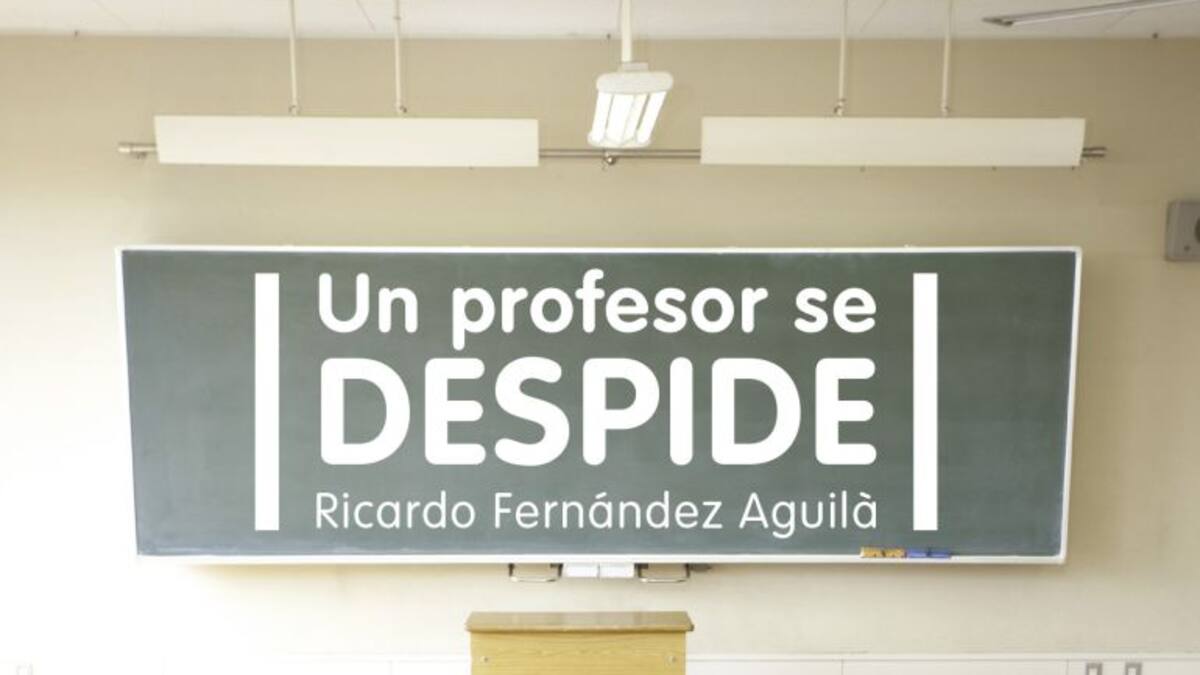 "La enseñanza en España se da en un escenario del siglo XIX, con profesores del siglo XX a alumnos del siglo XXI"