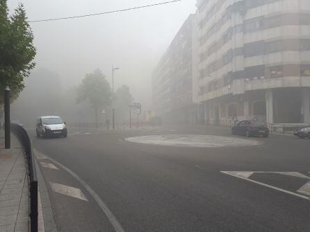 El humo provocado se dejó sentir en los Jardines de Don Diego y calles cercanas.