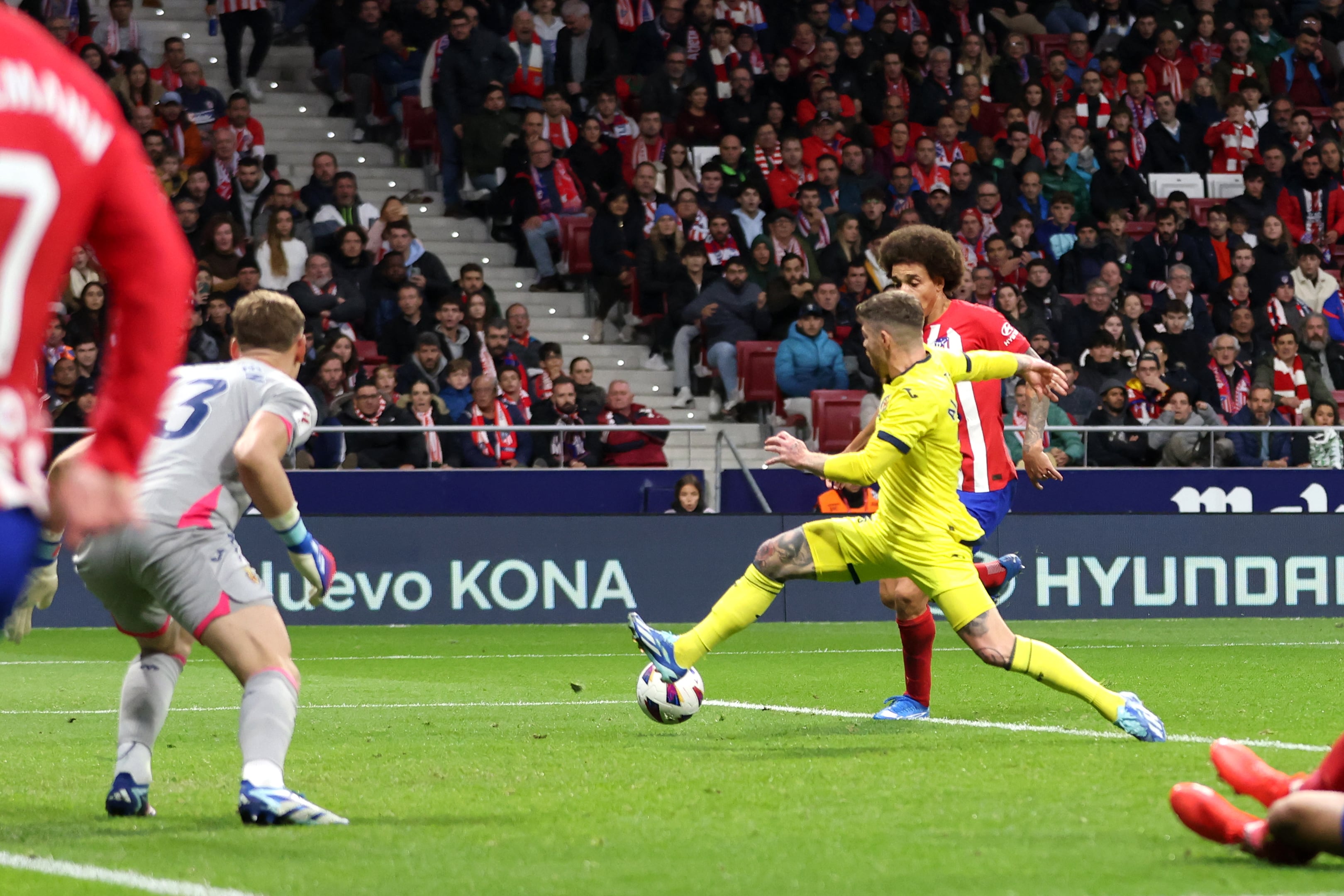 Atlético de Madrid - Villarreal de la primera vuelta de LaLiga EA Sports. (Photo by Florencia Tan Jun/Getty Images)