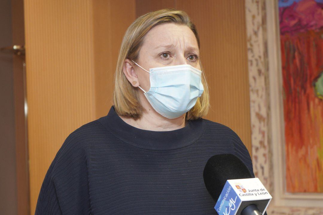 La consejera de Familia e Igualdad de Oportunidades, Isabel Blanco