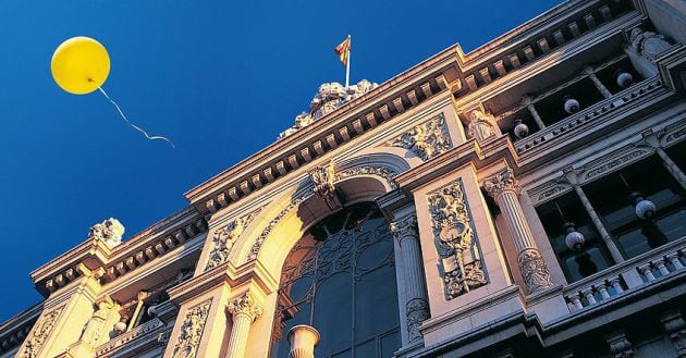 Vista de la sede en Madrid del Banco de España.