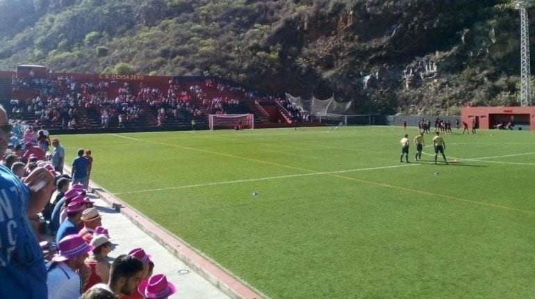 Grada del estadio Silvestre Carrillo 