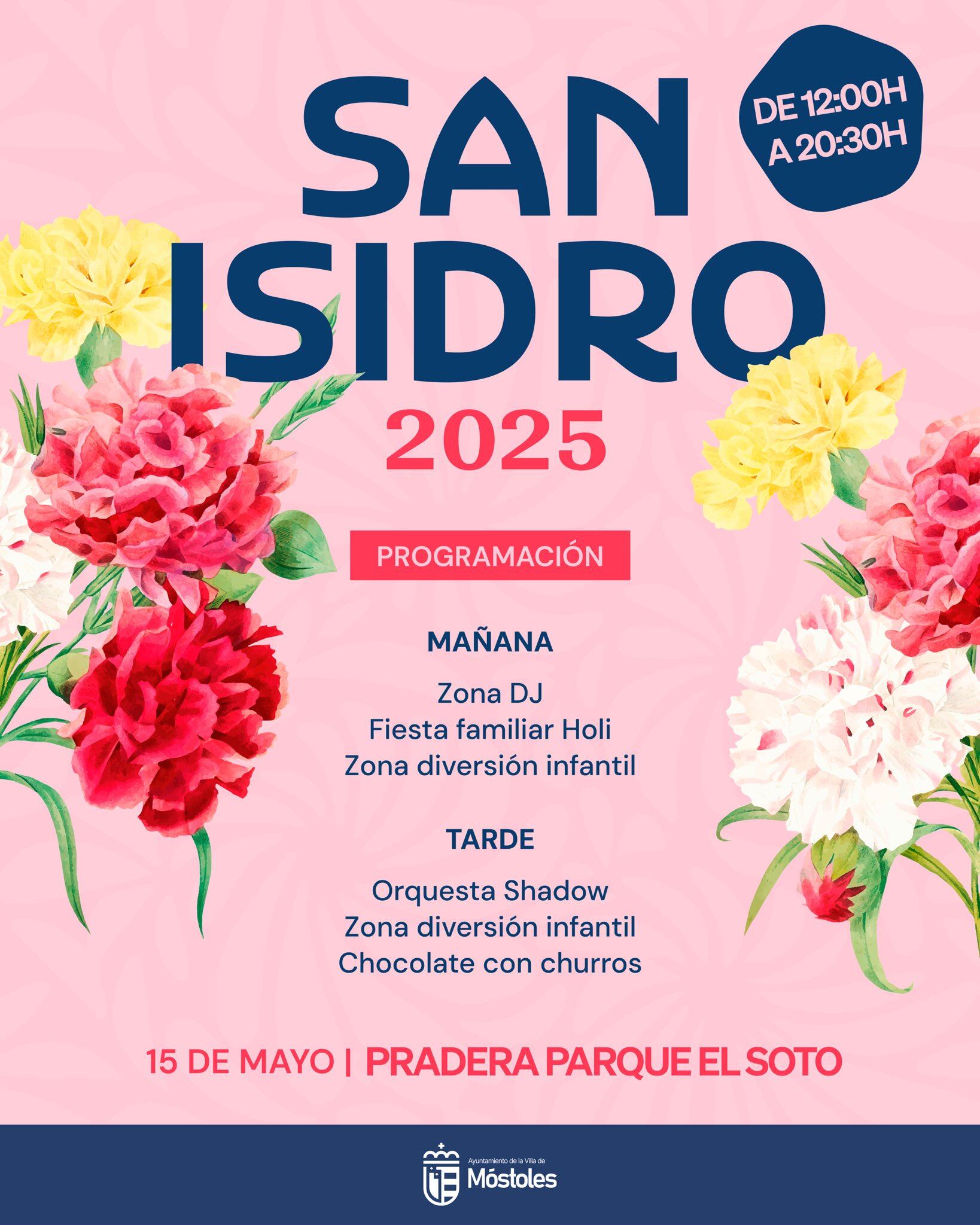 Cartel de los festejos de San Isidro