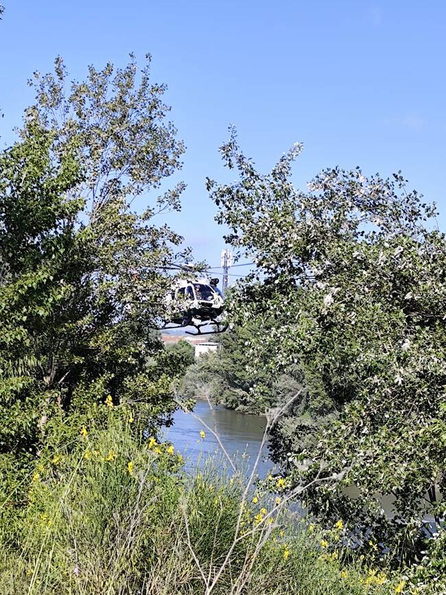 Dispositivo de búsqueda de un hombre en Valladolid