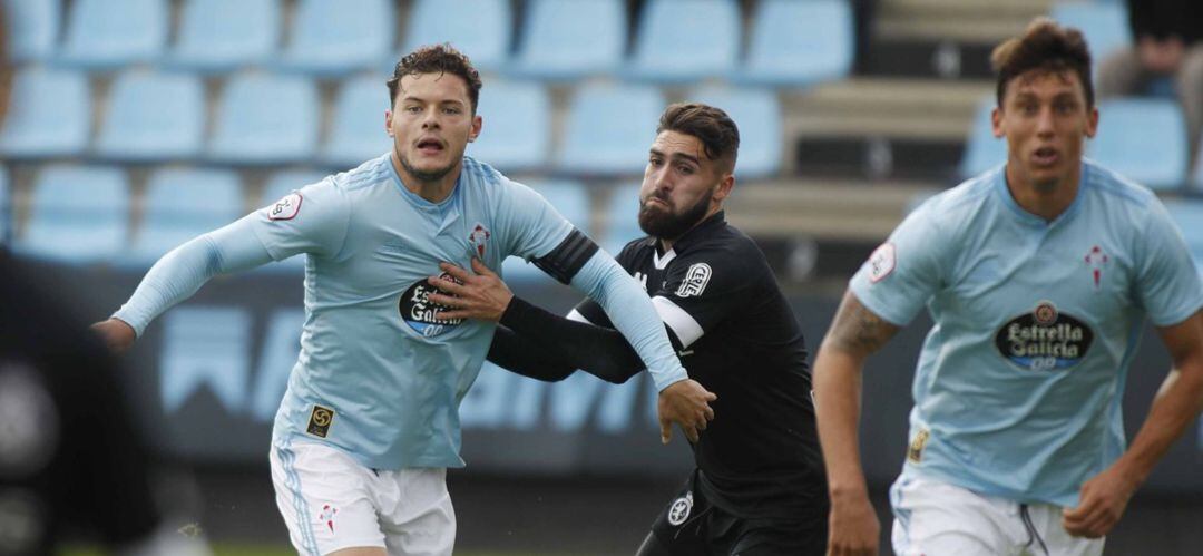 Mancebo estrenó titularidad en un exigente partido ante el Celta B