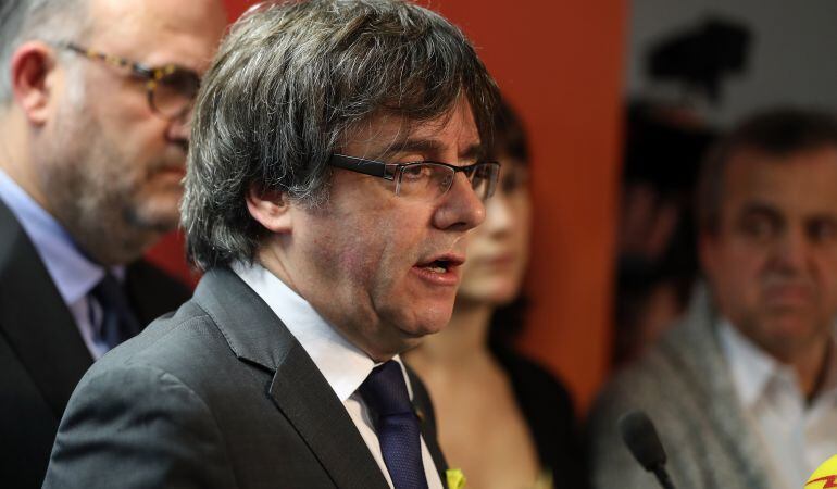 El ex presidente de la Generalitat, Carles Puigdemont.