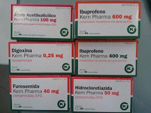 Medicamentos casi iguales. Diferentes principios activos