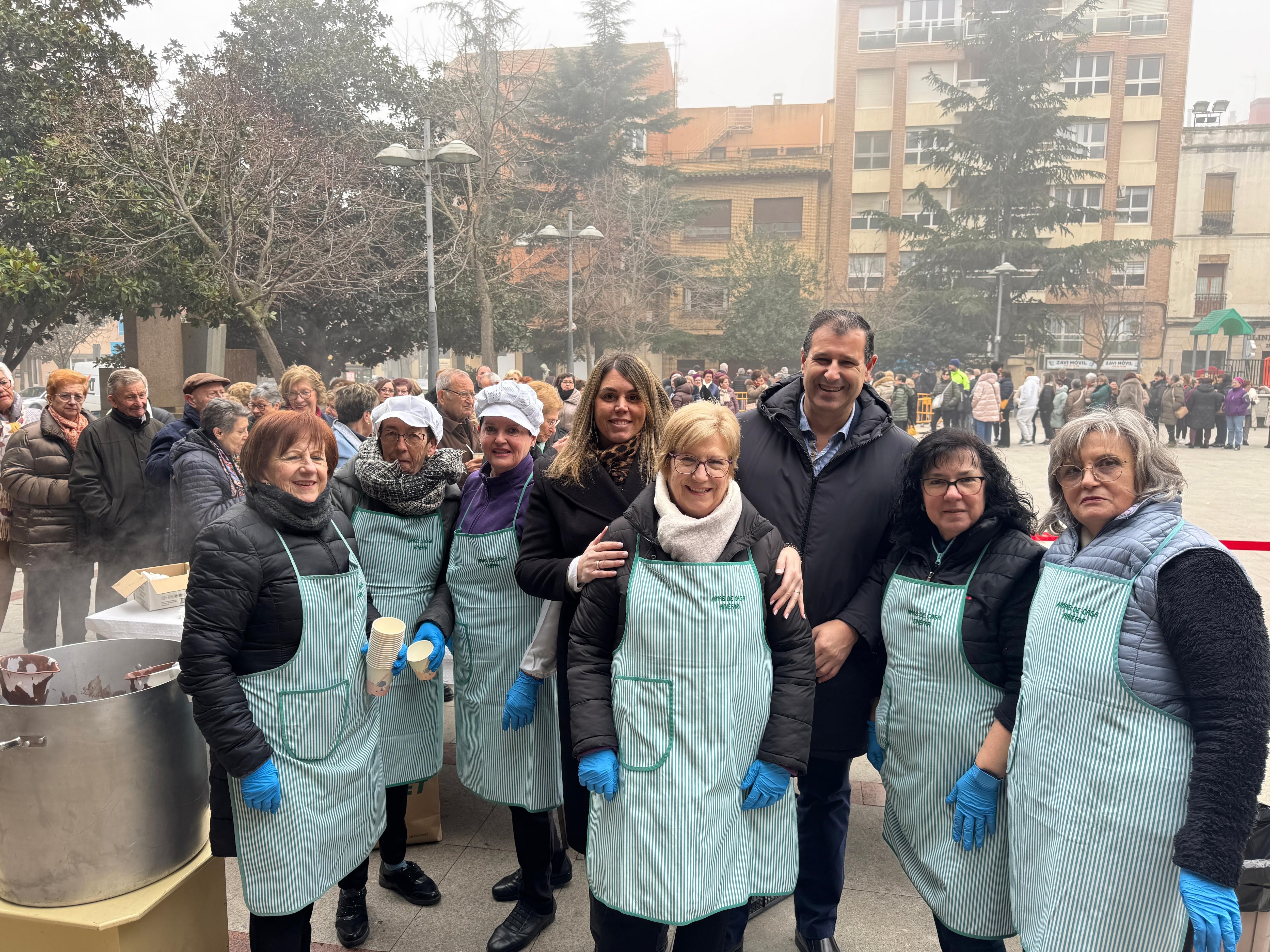 Celebración de Santa Águeda en Binéfar