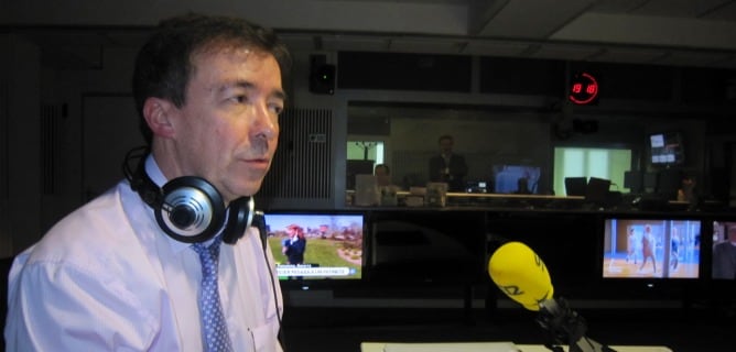 El rector electo de la Universidad Complutense, José Carrillo, en un momento de la conversación mantenida durante La Ventana de Madrid