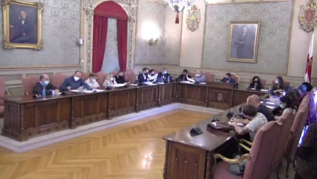 Pleno Extraordinario del Ayuntamiento de Tudela celebrado este lunes 15 de noviembre