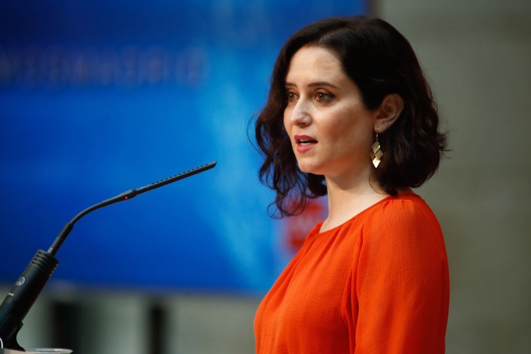 La presidenta de la Comunidad de Madrid, Isabel Díaz Ayuso.