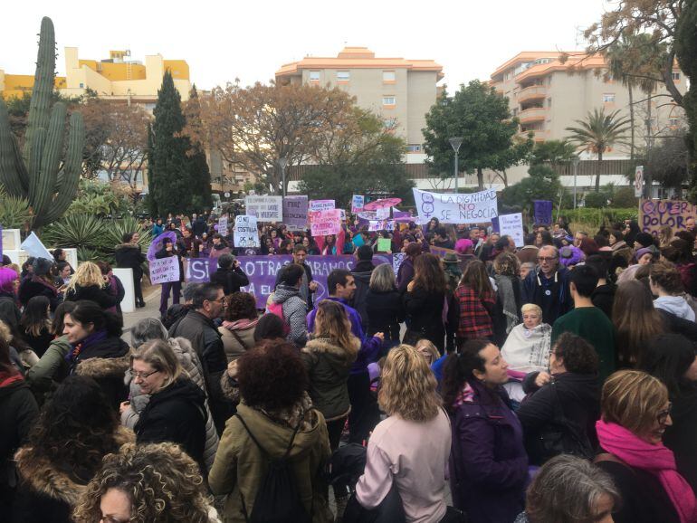 Imagen de archivo de una protesta feminista reciente