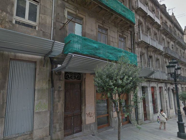 Vivienda incendiada en el númeo 6 de la calle Alfonso XIII