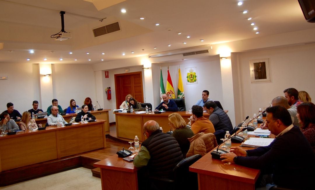 Pleno en el ayuntamiento de Los Barrios