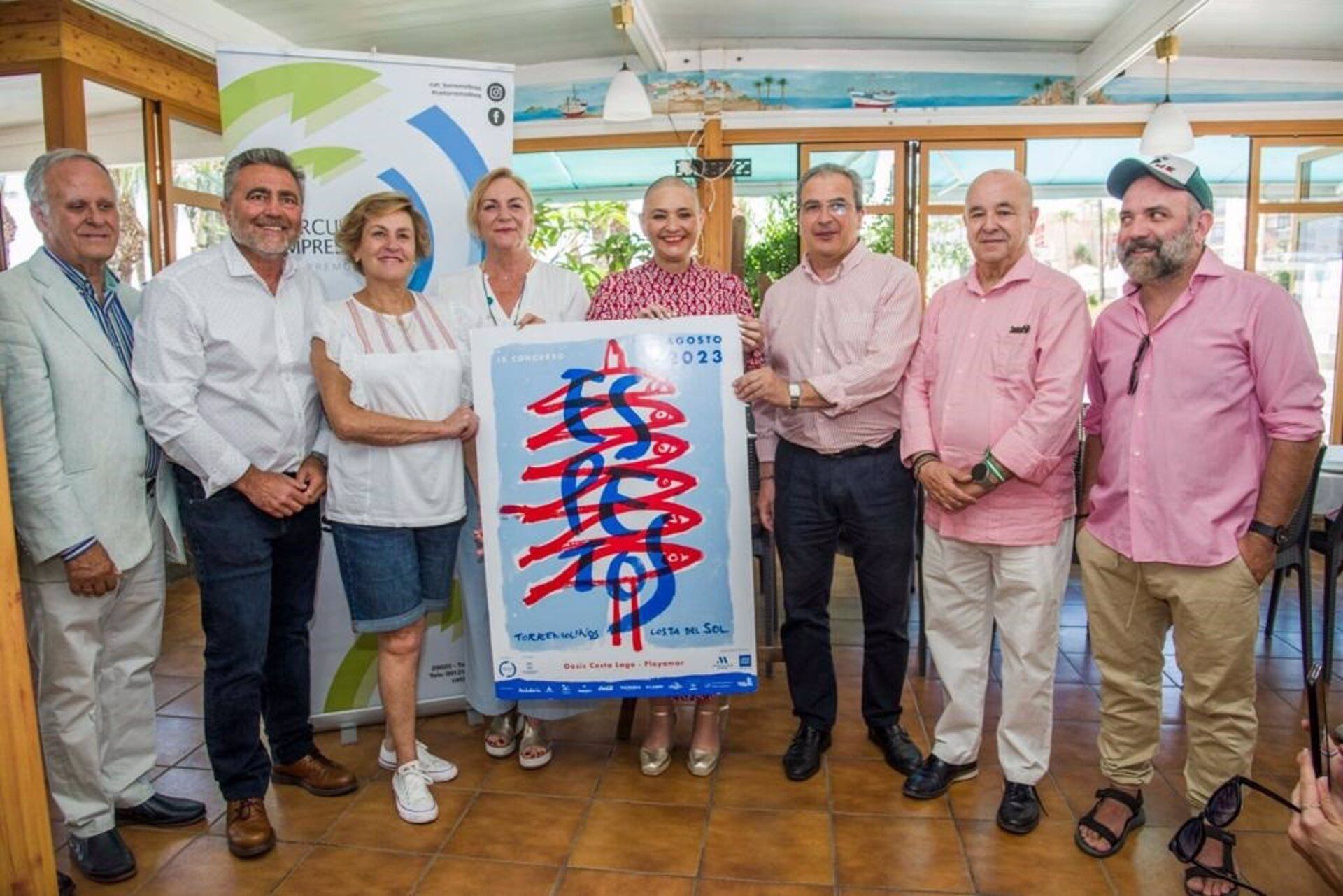 Presentación del cartel de la IX edición del Concurso de Espetos de la Costa del So