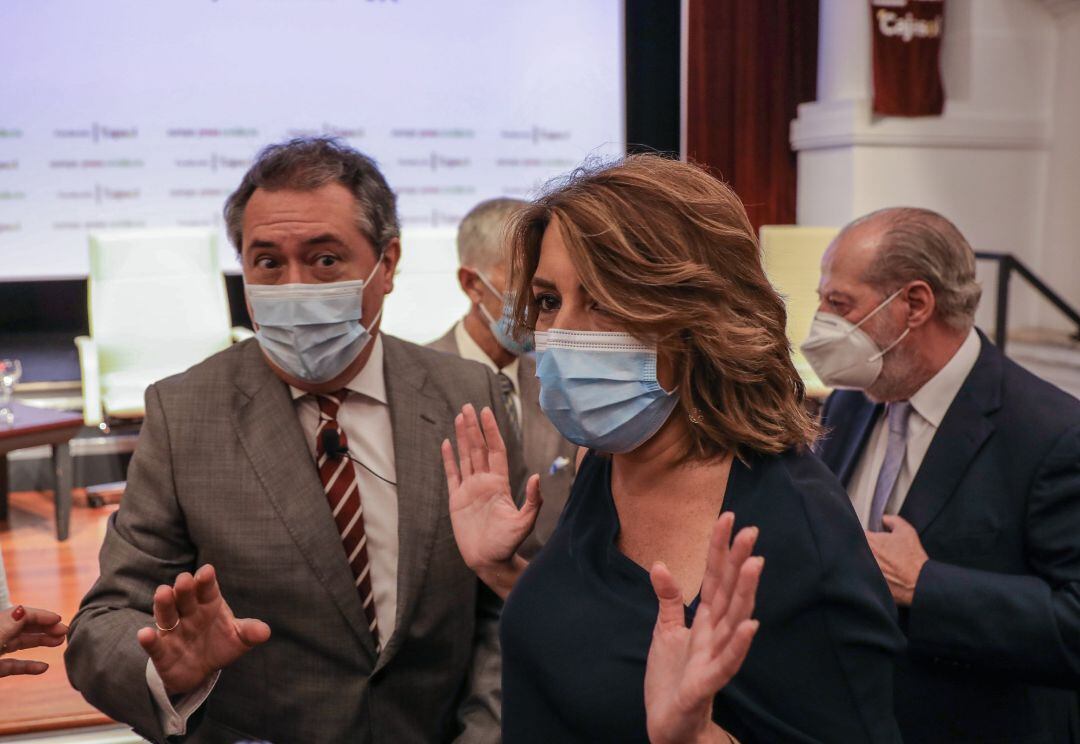 Juan Espadas y Susana Díaz