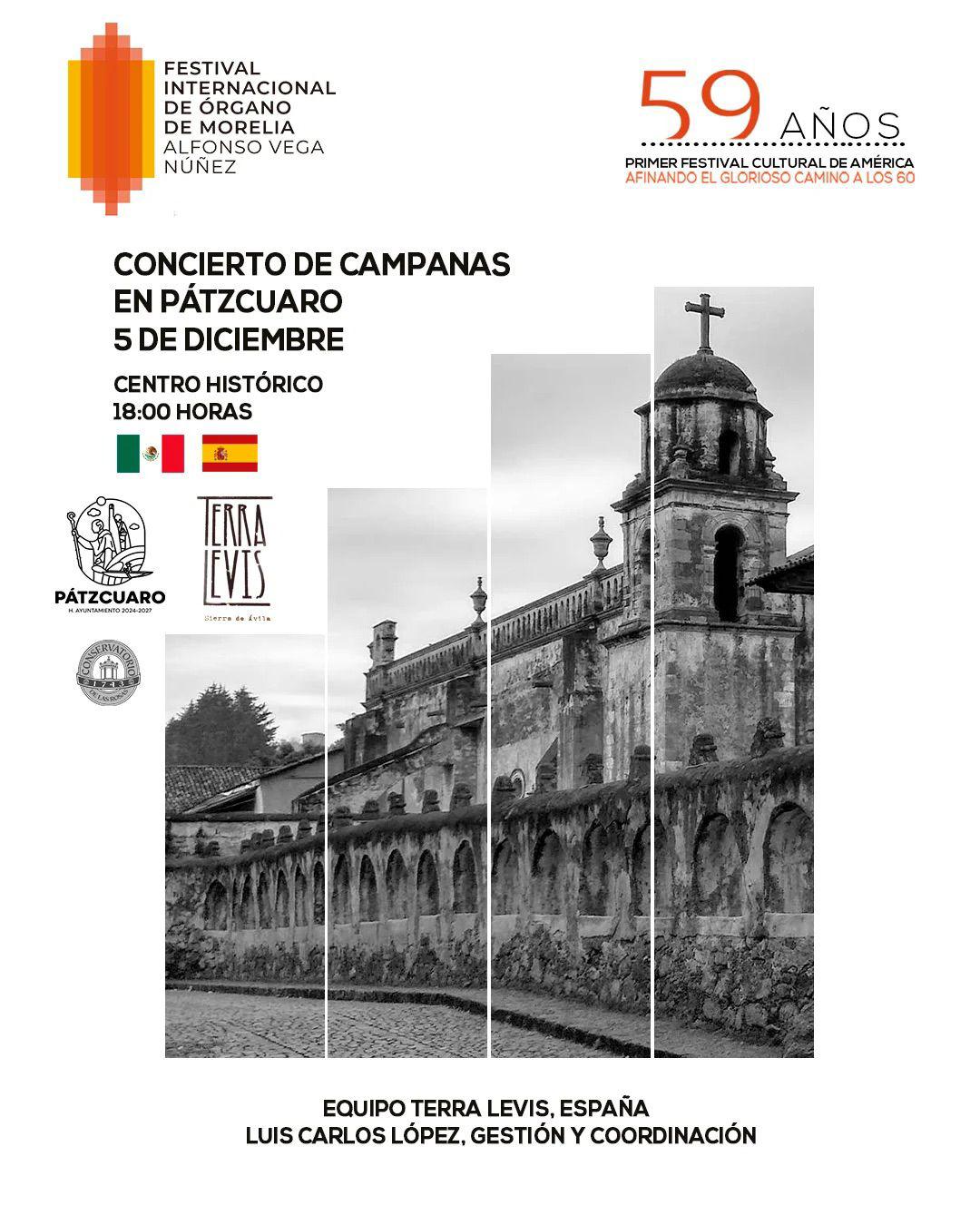 Cartel del concierto de campanas