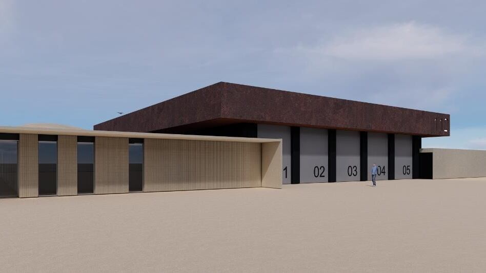 Proyecto del nuevo parque de bomberos de Elda