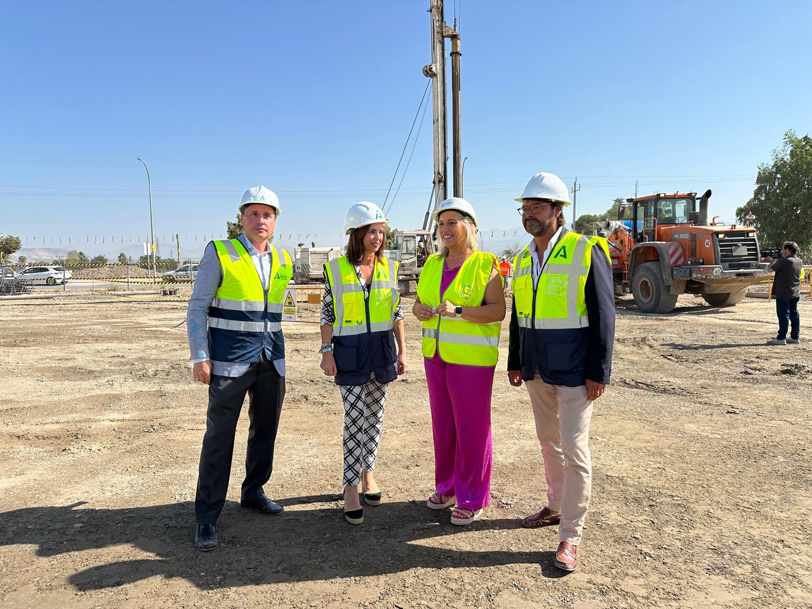 Visita institucional a las obras del metro