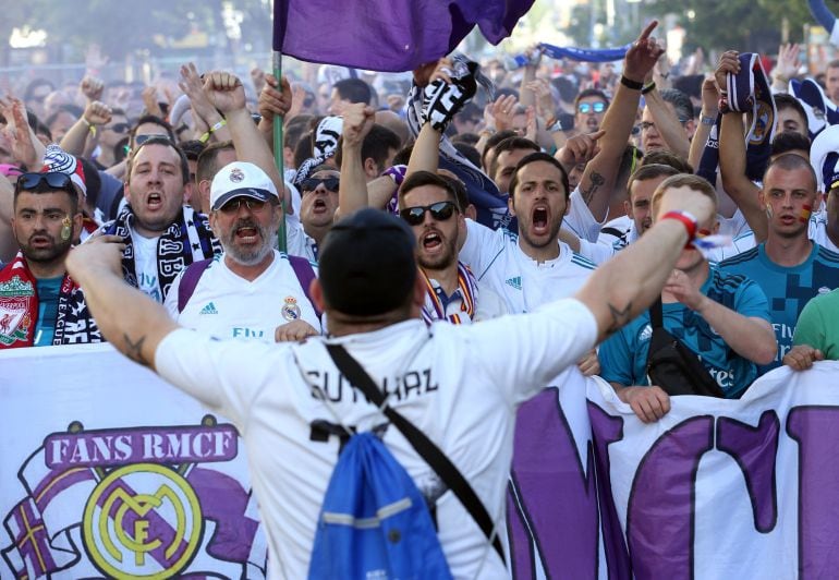 Los aficionados del Real Madrid estarán cerca del Stade de France