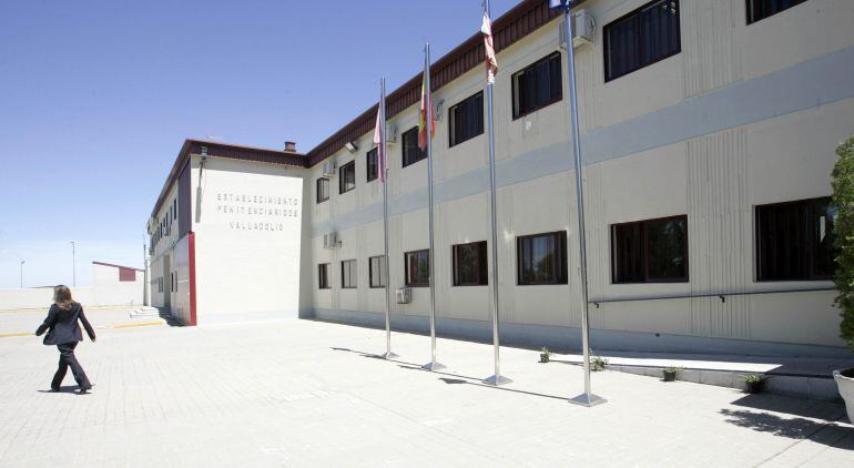 Interior del recinto de la prisión provincial de Valladolid