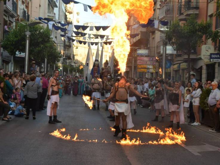 Actividades en pleno corazón de la ciudad, relacionadas con las Fiestas Íbero Romanas.