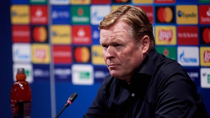 Koeman parte de una posición de debilidad