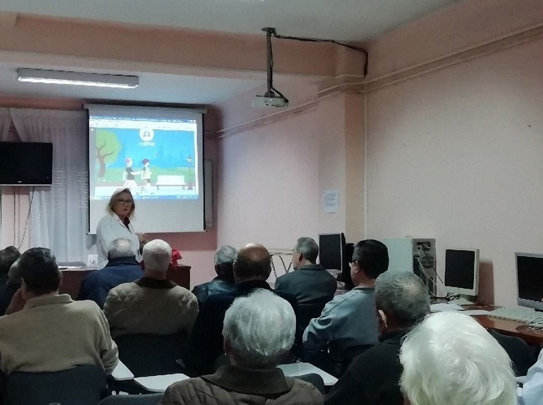 Charla impartida en el centro de salud &#039;Virgen de la Capilla&#039;