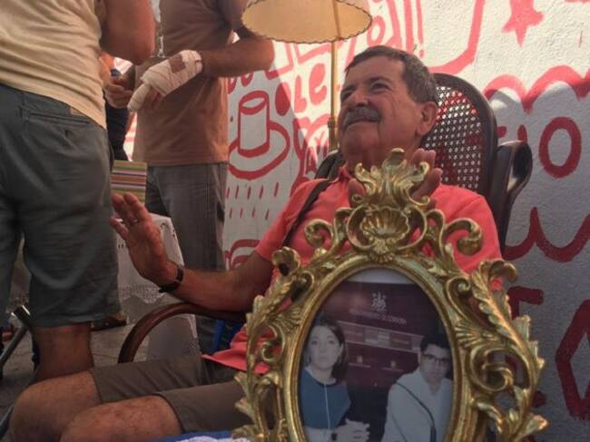 Protesta de los vecinos de la Axerquía contra el ruido