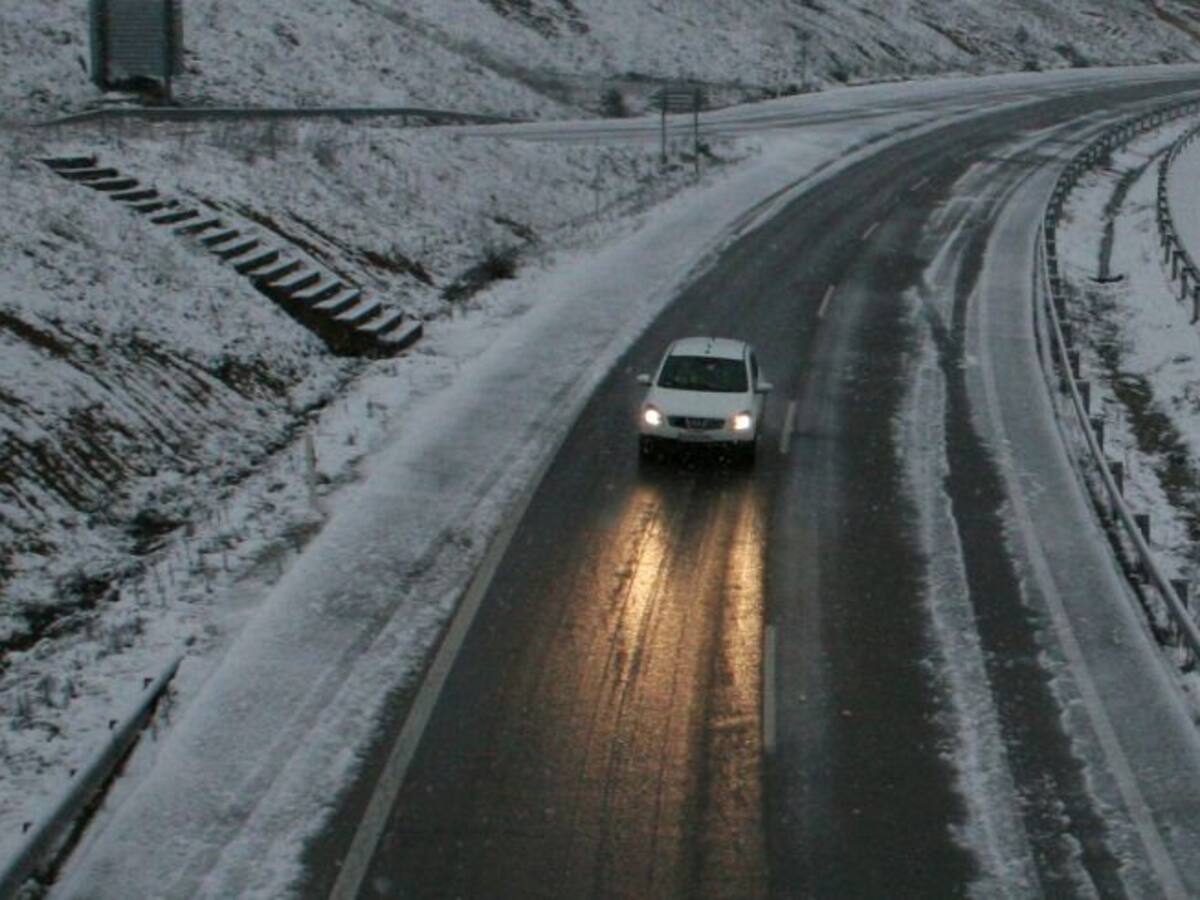 Consulta las incidencias del temporal en las carreteras