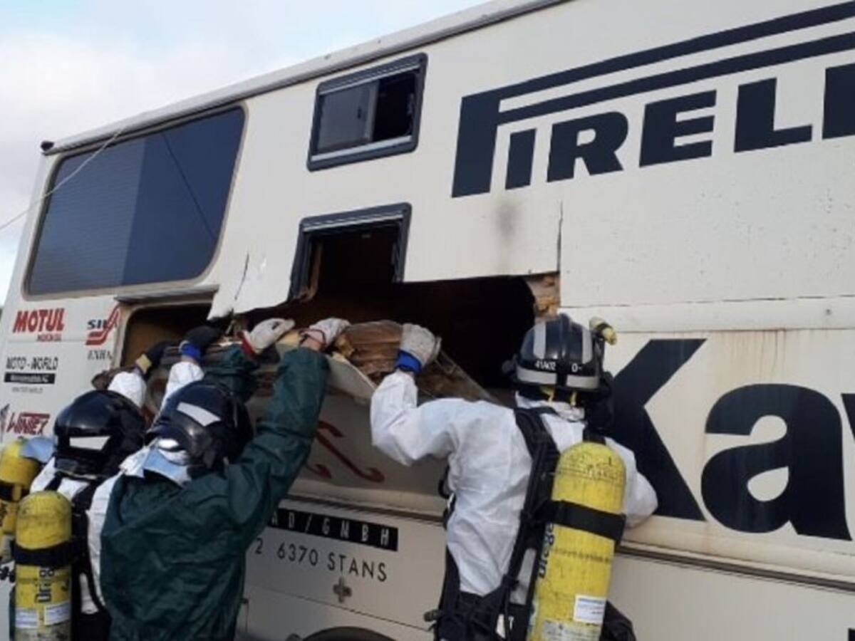 Encuentran un cadáver en el interior de una caravana en Águilas