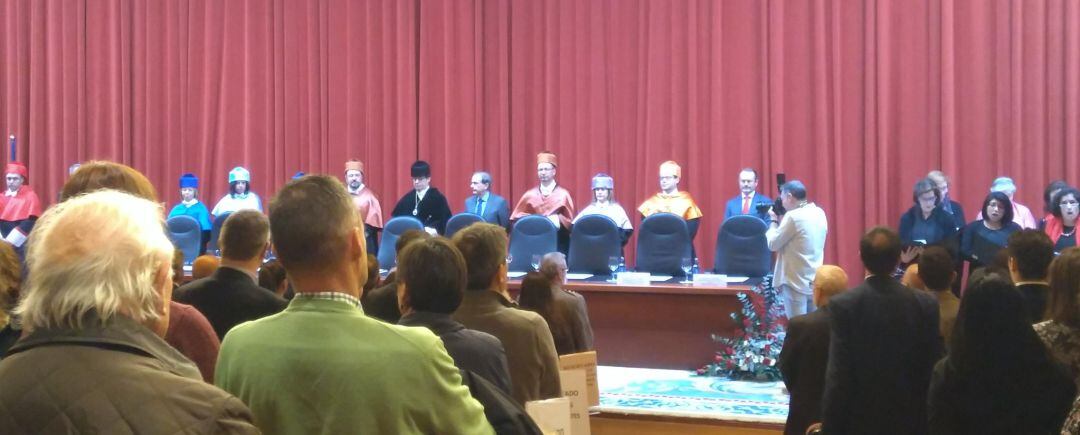 Acto de entrega de los premios a la excelencia en la UDC