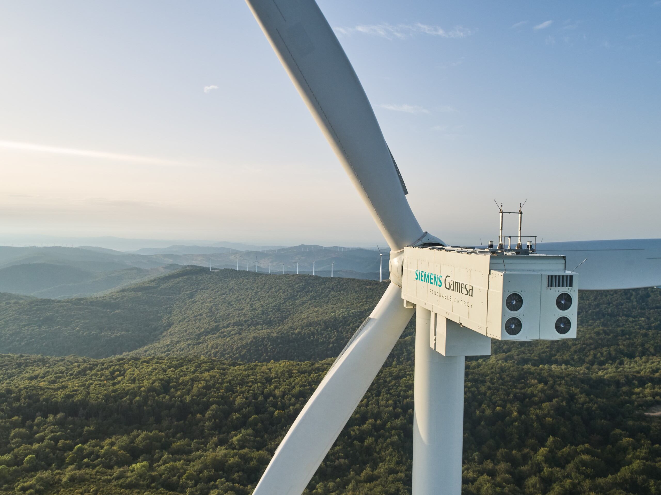 Aerogenerador de Siemens Gamesa