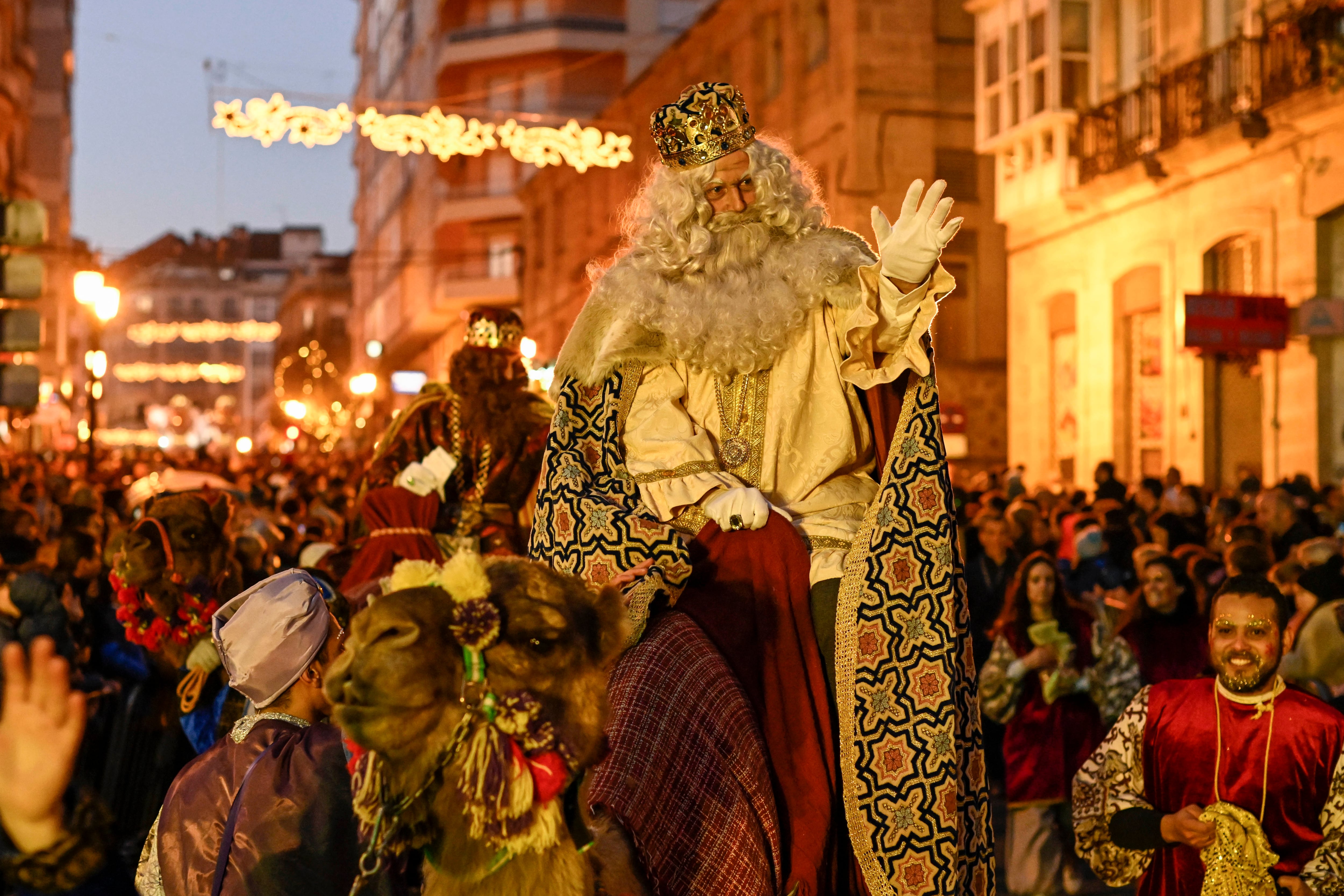 Foto de archivo de una cabalgata de Reyes anterior en la ciudad