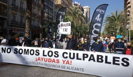 Cabecera de la concentración